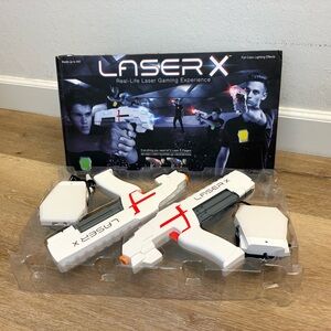 Laser X Real-Life Laser Gaming Experience 2 Player Set Blasters Vests Tested